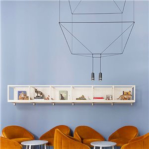 Lámpara suspensión Wireflow Vibia