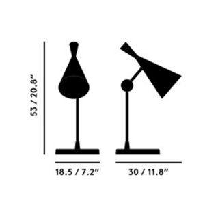 Lámpara sobremesa Beat Tom Dixon