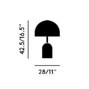 Lámpara sobremesa Bell Tom Dixon