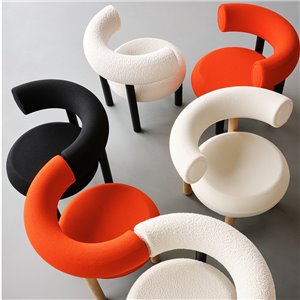 Butaca Fat acero Tom Dixon