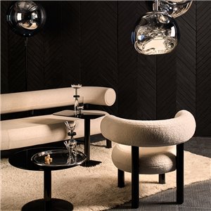 Butaca Fat acero Tom Dixon