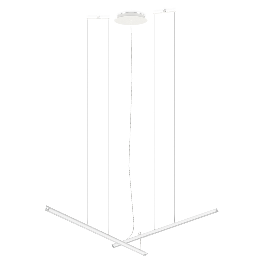 Lámpara suspensión Halo Lineal Vibia