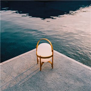 Lámpara sobremesa Cestita batería SantaCole