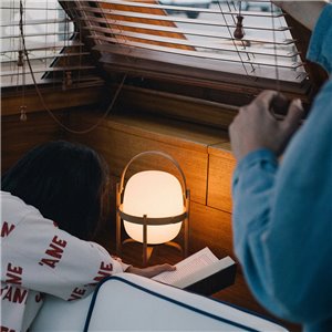 Lámpara sobremesa Cestita batería SantaCole