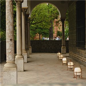 Lámpara sobremesa Cestita batería SantaCole