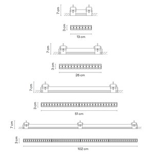 Lámpara techo Line High Efficiency Trimless Vibia