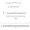 Lámpara techo Line Wall Washer Trim Vibia