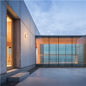 Lámpara aplique Dots Glass outdoor Vibia