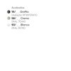 Lámpara techo Duo Vibia