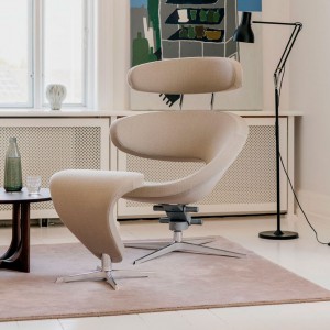 Reposapiés Peel de Variér. Reposapiés ergonómico para el sillón Peel.