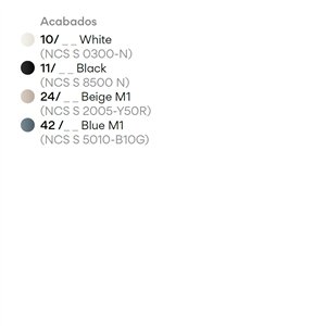 Lámpara suspensión North descentrada Vibia