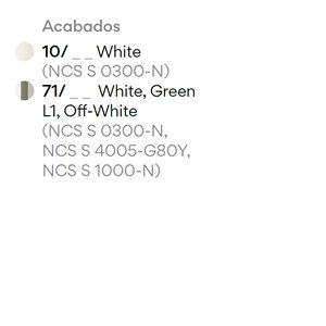 Lámpara techo Flat Triple Vibia