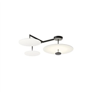 Lámpara techo Flat Triple Vibia