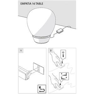 Lámpara sobremesa Empatía Table Artemide