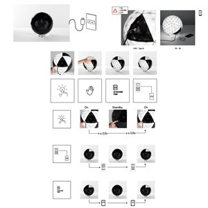Lámpara sobremesa Huara Artemide