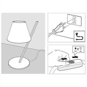 Lámpara sobremesa La Petite Artemide