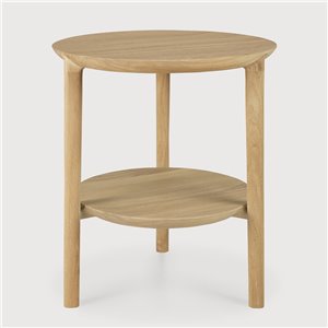 Mesa auxiliar Bok - Roble aceitado