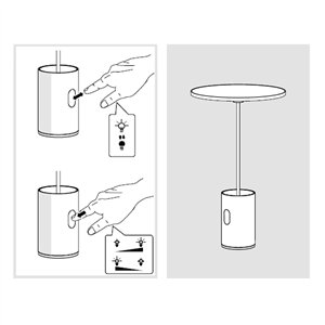 Lámpara sobremesa Sisifo Artemide