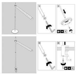 Lámpara sobremesa Talak professional table Artemide