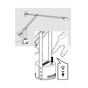 Lámpara sobremesa Tizio 35 Artemide