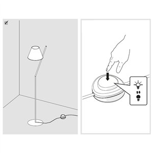Lámpara pie La Petite Floor Artemide