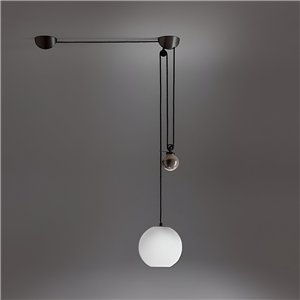 Lámpara Suspensión Aggregato saliscendi Esfera Artemide