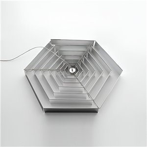 Lámpara suspensión Lampada Esagonale Danese Milano