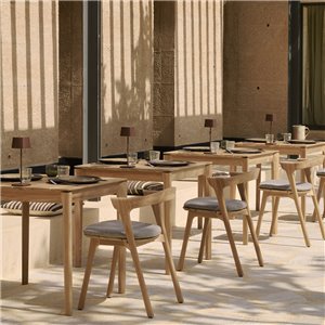 Mesa Bok cuadrada Outdoor Ethnicraft