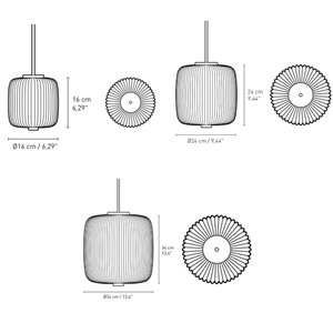 Lámpara suspensión Opal EK61 Carl Hansen & Son