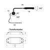 Aplique pared Flo Wall M Lumina