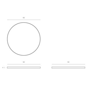 Bandeja Second Nature Round Ethnicraft