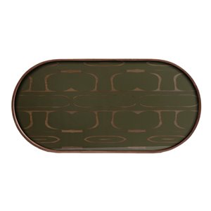 Bandeja Connected Dots Oblong Ethnicraft