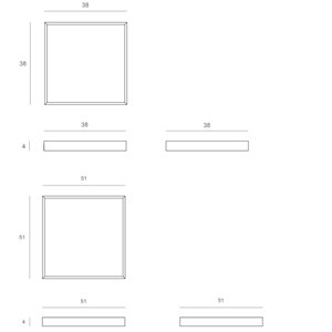 Bandeja Second Nature Square Ethnicraft