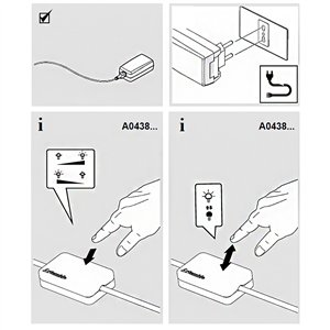 Aplique Tolomeo Pinza micro LED Artemide