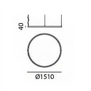 Lámpara Suspensión Alphabet of Light Outdoor Artemide