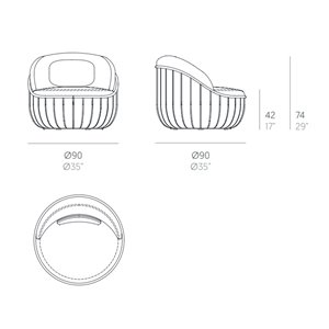 Sillón Arena Gandia Blasco