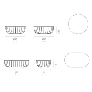 Mesa baja Arena Gandia Blasco