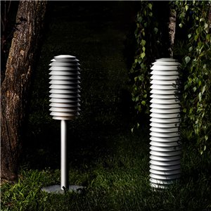 Lámpara suelo Slicing Bollard Outdoor Artemide