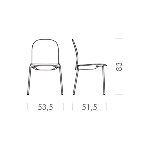 Silla Book Tapizada Gazzda