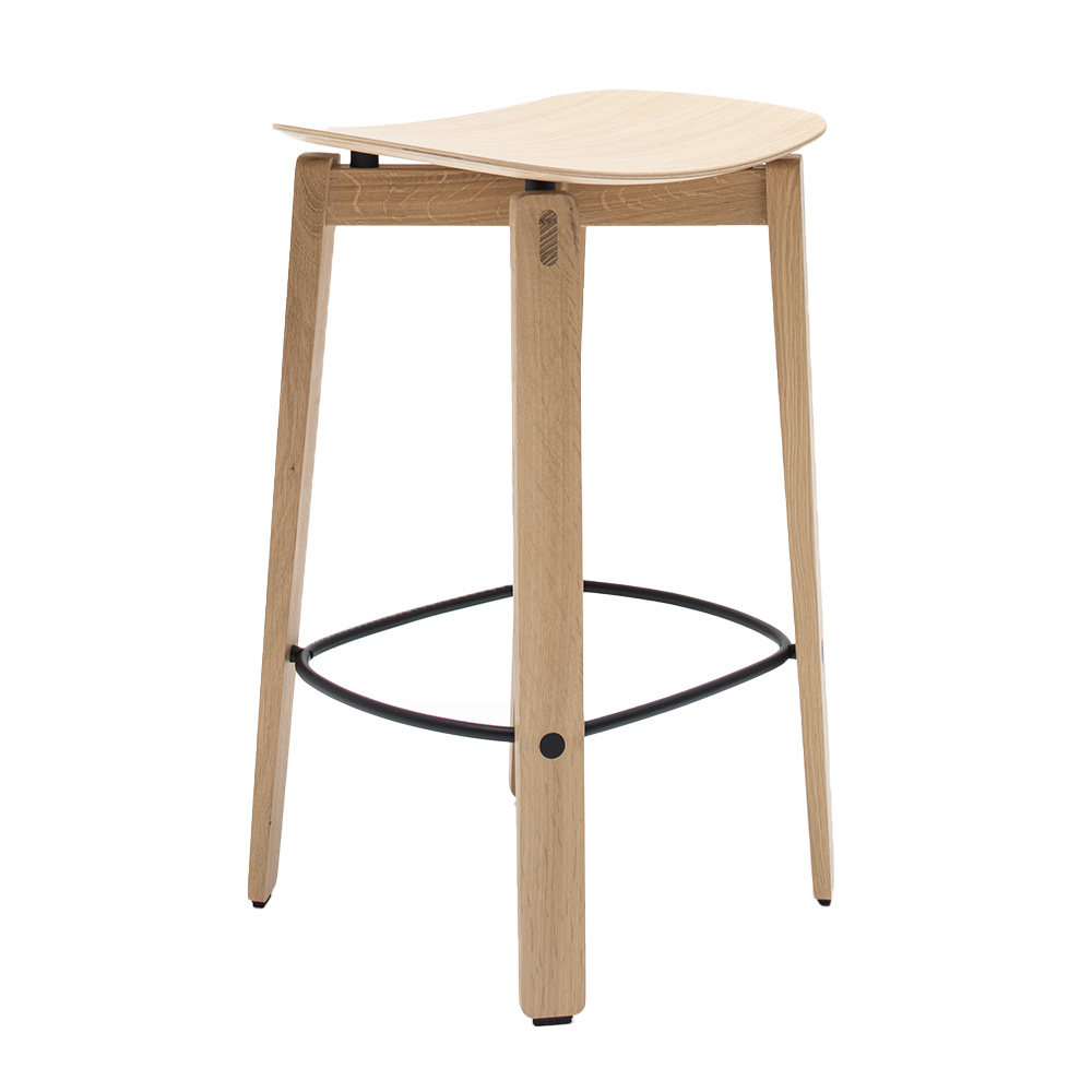 Taburete Nora Madera Gazzda