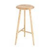 Taburete Blanc Madera Gazzda