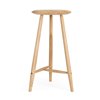 Taburete Blanc Madera Gazzda