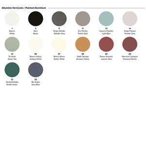 Mesa cuadrada Naca aluminio Fast