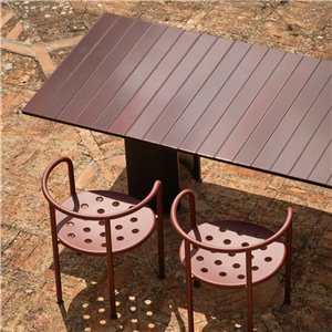 Mesa rectangular Naca piedra Fast