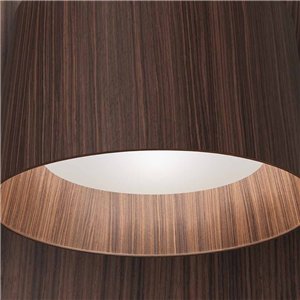 Lámpara suspensión Twiggy Wood+Rosewood Foscarini