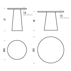 Mesa Auxiliar Mushroom Gazzda