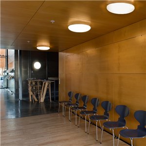 Lámpara Silverback Aplique/Techo Louis Poulsen