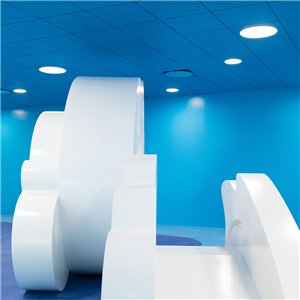 Lámpara LP Slim Round Empotrado Louis Poulsen