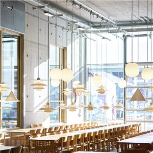 Lámpara PH 5-4½ & PH 6½-6 Louis Poulsen