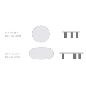 Mesa Auxiliar Pillar Paul Rogers